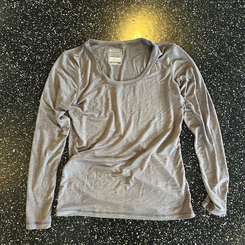 Isotherm Long Sleeve Top in Gray